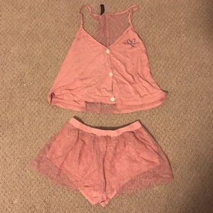 Lingerie/ pyjama set VS Top and shorts
